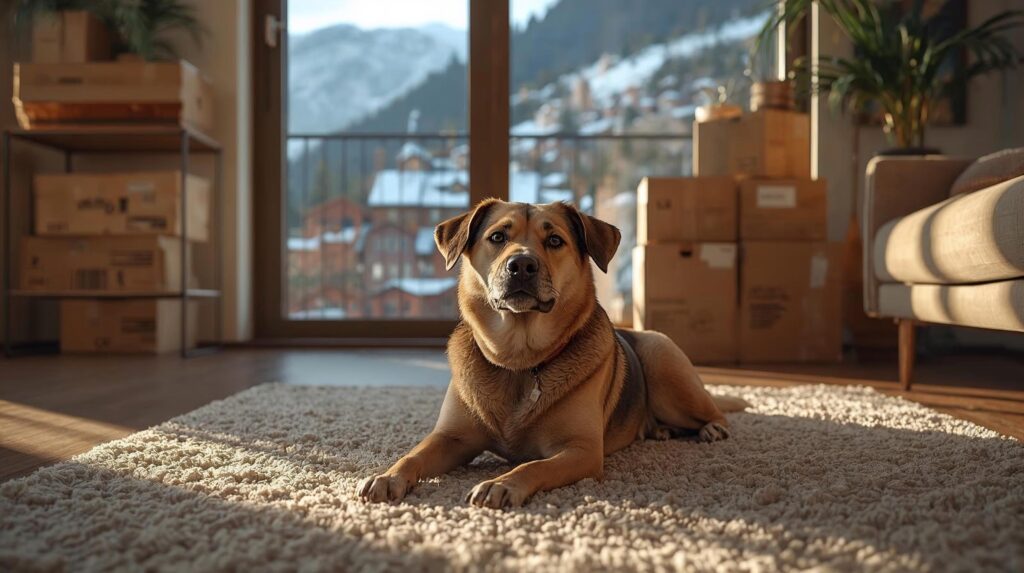 Куче в нов дом в Банско