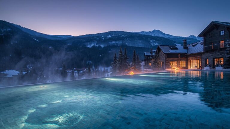 Luxury SPA hotel in Bansko with an outdoor mineral pool and views of the snow-capped peaks of Pirin.