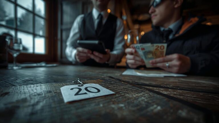 Menu in a restaurant in Bansko with unclear prices without currency