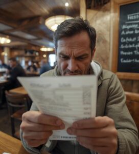 Сметка в ресторант в Банско с неочаквано висока цена в евро