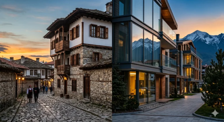 Пазар на имоти в Банско - сравнение между къщи и апартаменти