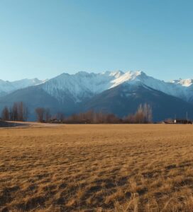 Урегулиран поземлен имот (УПИ) в Банско с гледка към Пирин планина, подходящ за строителство.