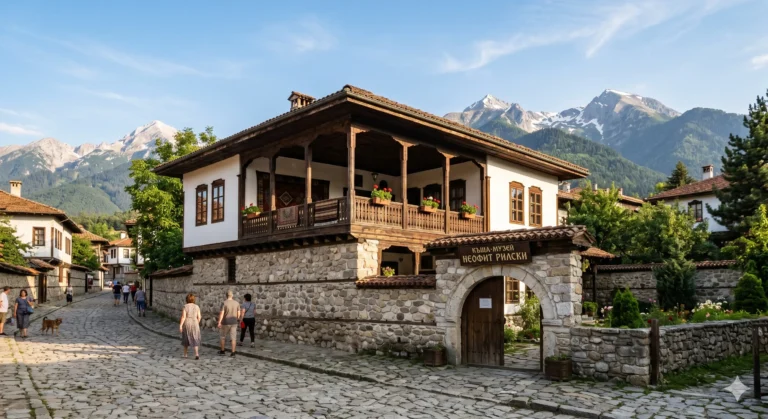 Neofit Rilski House-Museum in Bansko – facade and architecture
