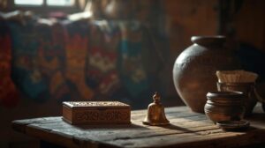 Authentic artisan souvenirs from Bansko - woodcarvings, bowls and ceramics.