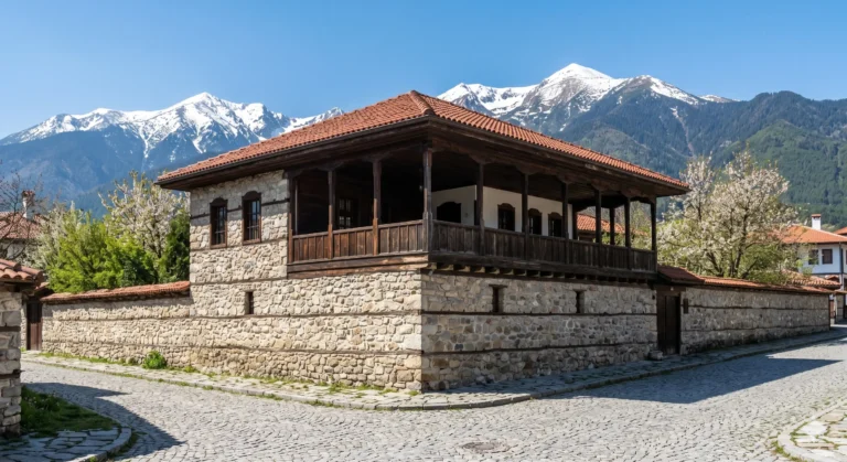 Велянова къща в Банско – автентична възрожденска архитектура със стенописи и скривалища.