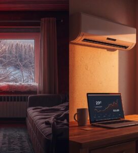 Сравнение на разходите за отопление в Банско - климатик срещу електрически радиатор и дърва