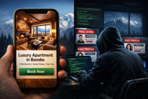 Online rental fraud scheme in Bansko via social networks.