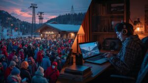 Internet problems in Gramadeto Bansko - overloaded network with tourists and slow router.