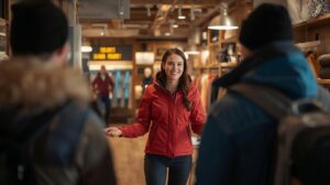 Proper service to foreigners in a shop in Bansko