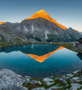 Заслон Тевно езеро и връх Каменица по маршрут Е4 Пирин