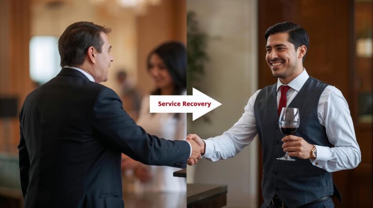 Service Recovery Paradox Scheme - Turning a Dissatisfied Guest into a Loyal Customer