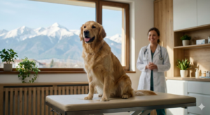 Dog castration in Bansko - veterinary care and prevention.