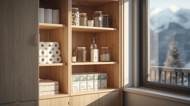 Professional loading of supplies for an Airbnb property in Bansko.