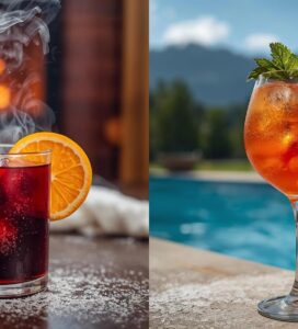 Коктейли с вино - Греяно вино за зимата и Аперол Шприц за лятото