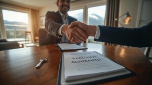 Signing an exclusive contract for properties in Bansko between a broker and an owner