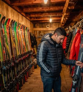 ски екипировка втора употреба в магазин в банско