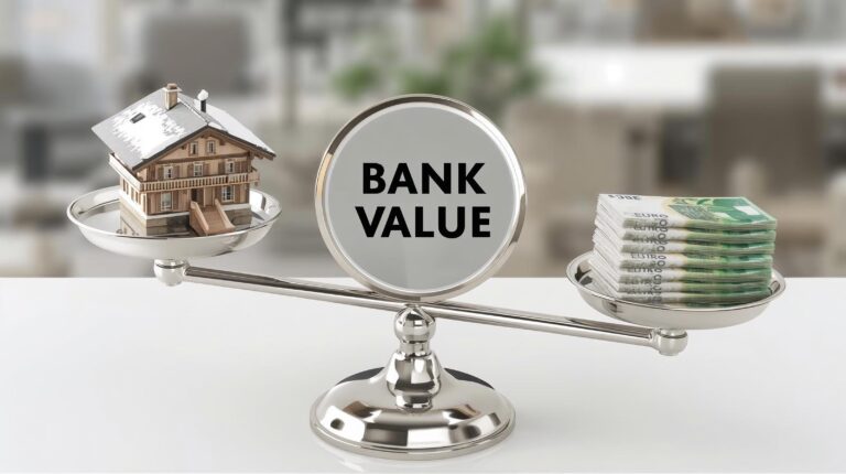 Difference between market price and bank valuation of a property in Bansko