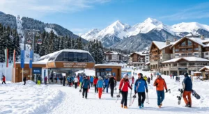 Accommodation next to the lift in Bansko in the Gondola area hotels and skiers