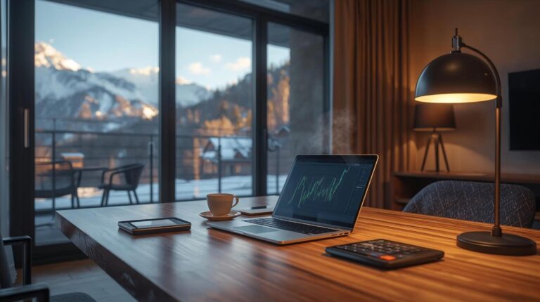 Modern apartment in Bansko with a view of Pirin, suitable for mortgage lending and remote work.