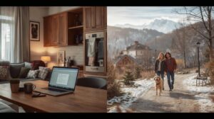 Comparison between investment property and living with a dog in Bansko