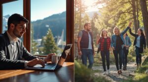 Digital nomads and corporate team building in Bansko