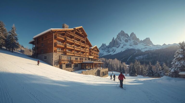 Luxury Ski-in/Ski-out hotel in Bansko right on the ski slope.