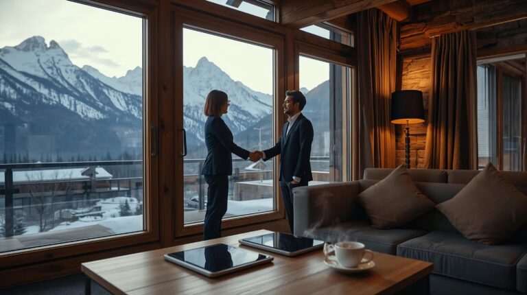 Business partnerships in Bansko between tour operators and hoteliers.