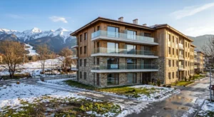 Апартаменти и имоти в Банско пред Пирин планина през 2026 година.