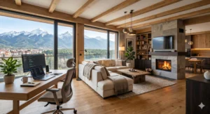 Продажба на имоти в Банско с изглед към Пирин 2026