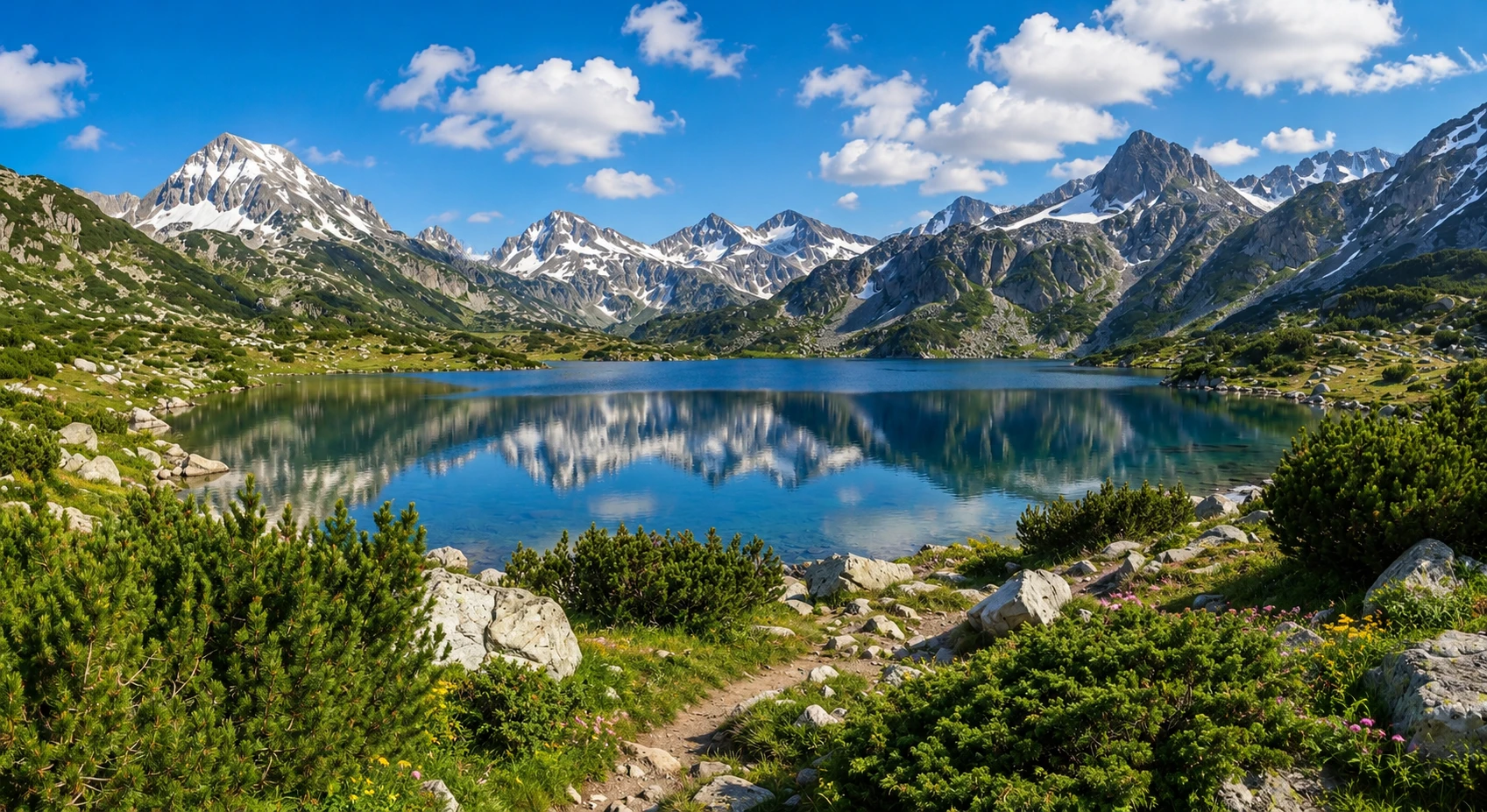 Popovo Lake, spring